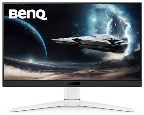 BenQ MOBIUZ EX251 Gaming Monitor Weiß 24 FHD 220Hz, 1ms Reaktionszeit, AMD FreeSync, 99% sRGB, AI-Farbmodus, Color Vibrance, Light Tuner, Lautsprecher 2,5W, HDMI 2.0, DP 1.2, USB-Hub
