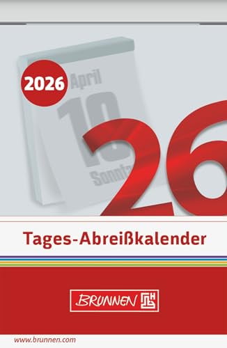 BRUNNEN Abreißkalender '26 Nr. 3 | 54×80 mm