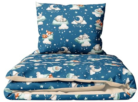 Baby Comfort 2 Piece Children Quilt Duvet & Pillow Set 80x70 cm 12M+ (Sleepers)