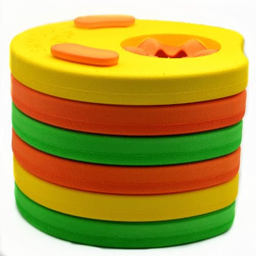 Schwimmscheiben, 6Pack Schwimmen Float Discs, Arm Schwimmplatte Eva Delphin Schwimmscheiben Geeignet Für Kinder Im Alter Von 3-6 Jahren Schwimmen Zu Lernen