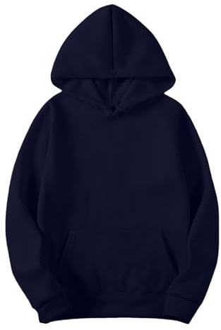 Generisch Sweat à capuche bleu clair Pull à capuche artificiel court en velours à manches longues avec poches Tenue d'hiver Vêtements Femmes Veste de survêtement Marine