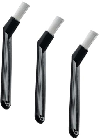YTAXYZWR Kaffeegereinigungsbürste 3-teiliges Set – Reinigungsbürste für Kaffeemaschine mit weichen und harten Borsten – Nylonbürste für Kaffeevollautomaten und Handmühlen – Reinigung von Kaffeezubehö