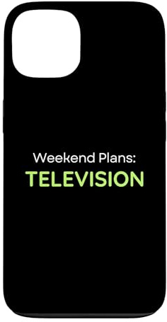 Hülle für iPhone 13 Wochenendpläne Fernsehen TV-Liebhaber