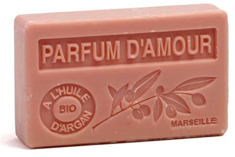 Bio-Arganöl Seife - Parfum d'Amour (Duft der Liebe) - 100g