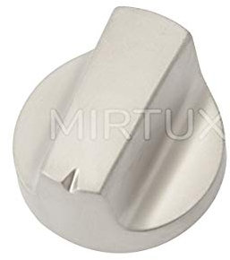 MIRTUX Kit de 1 Mando Original para Placa Vitrocerámica Compatible con Teka, Prima y Thor - Diámetro 3,2 cms - Código Recambio: 61004111 - Perilla de Control para Placa Vitrocerámica