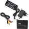 Sutinna Full HD Mini Media Player, Ultra HD 1080P Video Movie HDMI Multimedia Player Box Reproductor Multimedia Digital portátil Soporte USB MMC RMVB MP3 AVI MKV(YO)