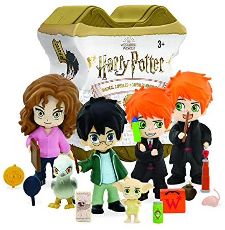 YuMe 13540 - Harry Potter Magische Sammelkapsel Serie 3, mit 1 von 10 kleinen Spielfiguren und Zubehör für Kinder zum Spielen und Sammeln