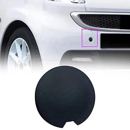 SHIFENG Compatibile con Smart 451 Fortwo 2007-2013 2014 2015 auto anteriore posteriore paraurti gancio di traino gancio di traino tappo di copertura 1 pezzo