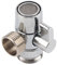 Gavigain 2-Way Tap Diverter Shower Adapter with Aerator M24 Valve to Hose Switch Garden Hose Splitter for Kitchen, Bathroom, Dishwasher, Washing Machine, Basin