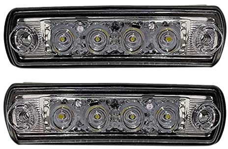 Bsowte 2 Stück 24 V LED Sonnenblende Licht Sonnenblende für MAN TGX TGS 81252606121