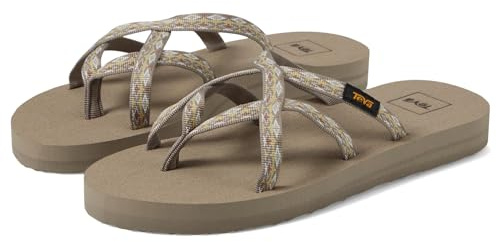 Teva Women's Olowahu Flip Flops, Kaleidoscope Neutral, 9 UK