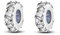 Parmuz Stopper Perlen Charms für Charm-Armbänder 925 Sterling Silber Clip Rondelle Spacer Charm mit Gummi innen Schmuck Geschenk für Frau