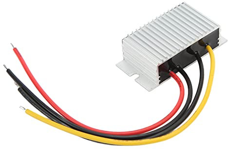 Konvertermodul, DC-Modul, Gehäuse aus Aluminiumlegierung, Konvertermodul für Sicherheitssysteme 24 V auf 12 V, Stromwandler