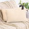 2er Set Sofakissen mit Füllung und Bezug 40x60cm weiche Kissenhülle mit Dekokissen Couchkissen für Sofa, Schlafzimmer, Wohnzimmer, Balkon, beige Driftwood, flauschig, mit verstecktem Reißverschluss
