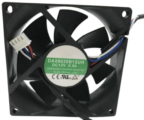 DA08025B12UH 12V 0.50A 8025 Cooling Fan 80X25MM
