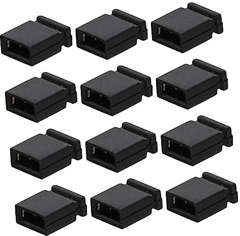 Healvian Kurzschluss-jumper-cap-block Motherboard Jumper 1000 Stück 2 54 Mm Pitch