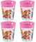 Paw Patrol Becher für Kinder - 4er Set Trinkbecher aus BPA-freiem Kunststoff - 260 ml Fassungsvermögen