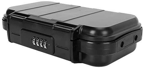 Coffre-fort Portable, Boîtier de sécurité à Combinaison avec Code, Chaîne Amovible, Boîte de Verrouillage Portable Antivol étanche pour Voiture, Dortoir, Plage, Hôtel, Voyage