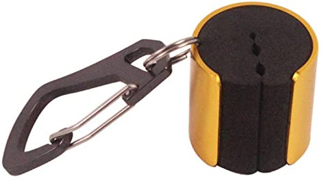 TAZIZI Taillengürtel Angelrutenhalter Clip Tragbarer Angelruten Clip Leichter Rutenhalter Mit Schlüsselanhänger Clip Starker Und Stabiler Angelruten Clip Für Gürtel