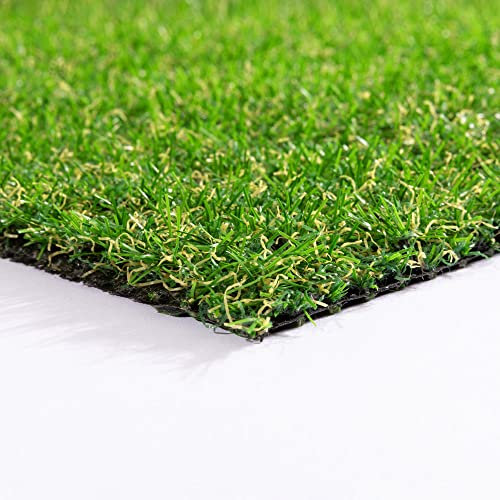 Steffensmeier Kunstrasen Park 22 mm 1.190 g/m² UV-beständig Smart Kollektion | Grün, Größe: 400x2500 cm