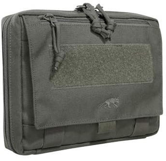 Tasmanian Tiger TT EDC Pouch Molle-kompatible Rucksack Organizer Zusatz-Tasche für Werkzeug und Medic Erste Hilfe Set mit Patch-Fläche 20,5 x 16,5cm