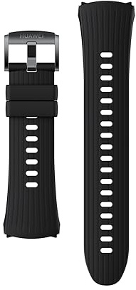HUAWEI WATCH 5 Armband Fluoroelastomer Mitternacht Schwarz