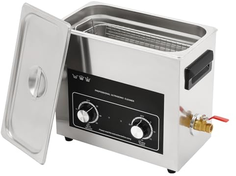 Ultrasonic Cleaner 6.5-30L Stainless Steel Ultra Sonic Bath Cleaning Machine 3 Modes 350W 40KHz efficient cleaning