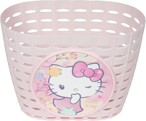 Tataway Hello Kitty Storage Basket - Light and Colourful Storage Box for Bedroom, Bathroom or Office, Decorative and Functional Accessory