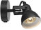 Unique Industrial Designed Matt Black Switched Wall Spot Light by Happy Homewares