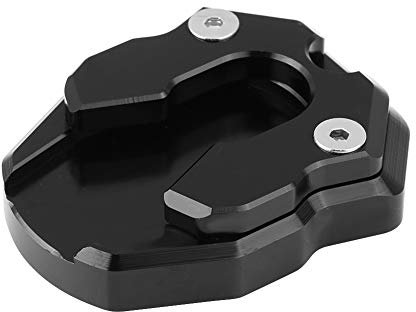 Motorrad Ständer Pad, Fydun Aluminiumlegierung Anti Rutsch Seitenständer Seitenvergrößerer Fußständer Verlängerungsplatte Fuß Pad Unterstützung Platte für Nmax155 Xmax 300