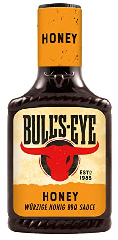 Bull 's Eye Honey Barbecue Sauce / Würzige Honig BBQ Sauce , 300 ml