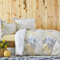 KARACA Home Clarinda Senf 100% Baumwolle Doppel-Gummi-Leinen-Bettbezug-Set Bettbezug: 200 cm x 220 cm Elastisches Bettlaken: 160 cm x 200 cm Schwungrad-Kissenbezug: 50 cm x 70 cm (2 Stück)