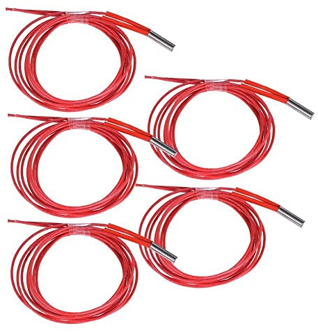Fasizi 5 STÜCKE Reprap 24 V 40 W Keramikheizpatrone für 3D-Drucker Prusa Mendel