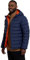 Mountain Warehouse Season Mens Padded Jacket - Water Resistant Puffer Coat, Lightweight, Warm, Lab Tested to -30C, Microfibre Filler - For Travelling, Walking Navy L