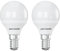 paul russells LED Golf Ball – Small Edison Dimmable Screw Light, 5.5W E14 G45 LED Bulbs, 40w Equivalent, 2700K Warm White, Dimmer SES Energy Saving Ceiling Lightsbulbs, 2 Pack