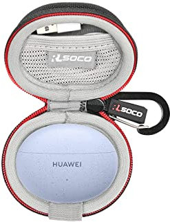 RLSOCO Carrying Case for HUAWEI FreeClip/FreeBuds 5i/FreeBuds 6i Wireless Earbuds