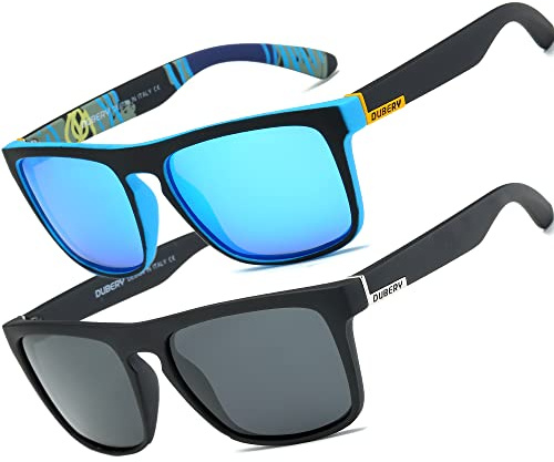 HGDGears Polarisierte Sonnenbrille Herren Damen UV400 Schutz Retro Outdoor | Driving Travel Sonnenbrille für Herren