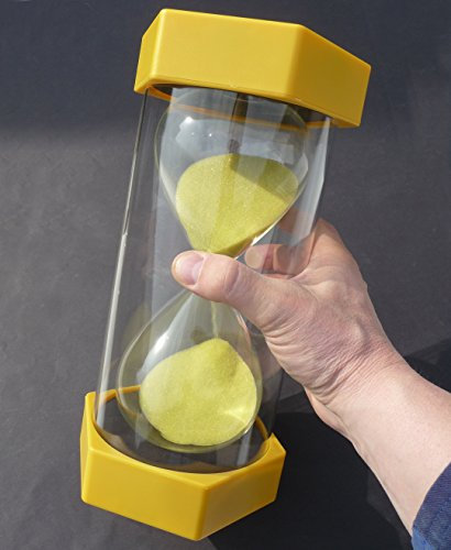 Sanduhr MEGA Höhe 30cm mit 3 Minuten Laufzeit in TOP QUALITÄT