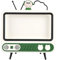 ROCKIA TV Shape Phone Bracket - Portable and Atmospheric Phone Screen Bracket - Mobile Phone Holders for Study Table, Computer Desk, Coffee Table, Dining Table, Bedside Table