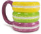 Fluffy Dreams Große MACARON Cupcake 3D Kaffeetasse & Teebecher aus Keramik lustige Tasse handbemalt Cute Coffee Mug für Paris Fans Geschenk für Geburtstag Weihnachten Valentinstag ca 340ml