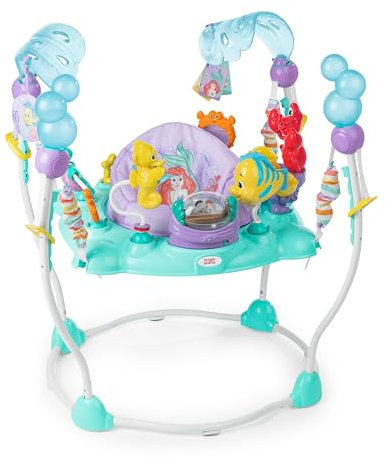 Disney Die kleine Meerjungfrau Meer von Aktivitäten Baby Aktivitätshopser mit interaktivem Spielzeug, Lichtern & Musik mit Disney Prinzessin Arielle, 6-12 Monate (Blau)