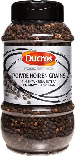 Ducros - Poivre noir en grains, 460 g