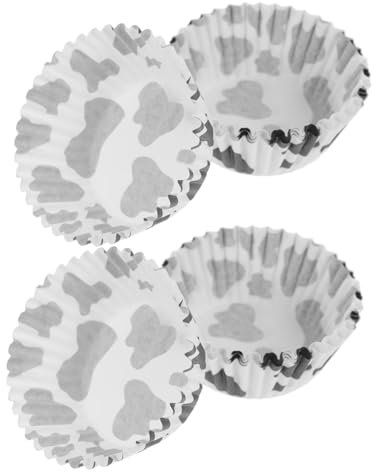 Cabilock 600stücke Muffinförmchen Aus Papier Lebensmittelecht Cupcake-becher Für Kuchen Muffins Hochzeiten Und Geburtstagsfeiern Hitze Und Fettbeständig Mit Ansprechendem Design Für