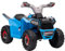 HOMCOM Kinder Quad Elektro 6V Kinderquad mit Vorwärts-, Rückwärtsfunktion, Elektro-Quad für Kinder 1,5-3 Jahre Blau