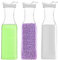 3Pcs Dosificador Detergente Lavadora,Dispensador Detergente Lavadora,1.5L dispensador de detergente hermétic,Almacenamiento de Detergente de Plástico Pet para Detergente Lavadora Liquido