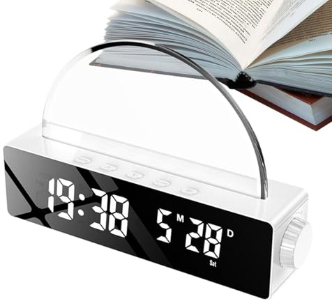 Wecker für Sonnenaufgang, Lichtwecker bei Sonnenaufgang - Lichtwecker mit Lautsprecher, Wecker für große Schläfer, Smart Wecker, Wecker für Schlafzimmer