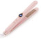 BESTBOMG Planchas para el Pelo 2 in 1, Plancha Pelocon Pantalla LED, Placas de Cerámica, Calentamiento Rrápido, 12 Ajustes de Temperatura de 150 °C a 210 °C.(Rosa)
