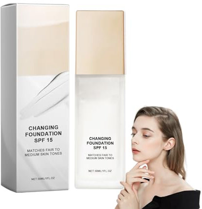 Skye Color Changing Magic Foundation, Magical Color Changing Foundation, All Day Flawless Warm Skin Tone Bb Cream Makeup Base Concealer for All Skin (1pcs, 30ml)
