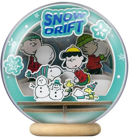 PAN TASY 3D Diorama Assembly Peanuts, Snow Drift (2402)
