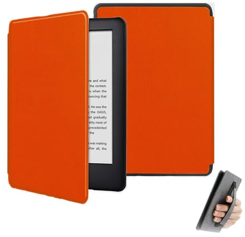 Sakenitly Hülle für Kindle 10. Generation 2019, 6-Zoll-PC-Rückschale Mit Automatischer Sleep-Wake-Funktion, Modell: J9G29R, Griffdesign